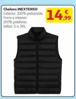 Alcampo INEXTENSO Chaleco oferta