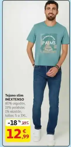 Alcampo INEXTENSO Tejano slim oferta