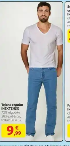 Alcampo INEXTENSO Tejano regular oferta
