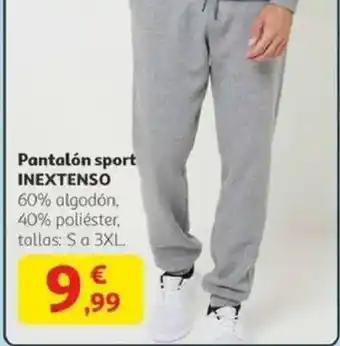 Alcampo INEXTENSO Pantalón sport oferta