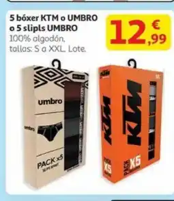 Alcampo 5 bóxer oferta