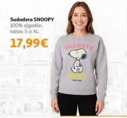 Alcampo SNOOPY Sudadera oferta