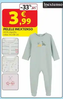 Alcampo INEXTENSO Pelele oferta