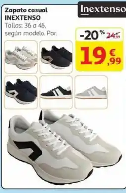 Alcampo INEXTENSO Zapato casual oferta