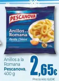 Unide Supermercados PESCANOVA Anillo a la Romana oferta