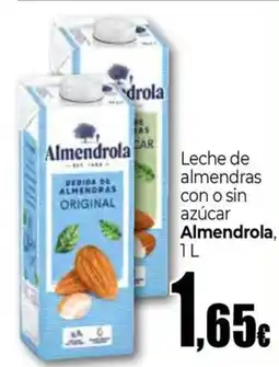 Unide Supermercados ALMENDROLA Leche de almendras con o sin azúcar oferta