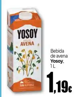 Unide Supermercados YOSOY Bebida de avena oferta