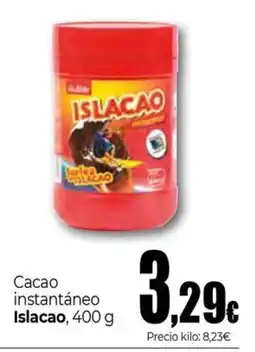 Unide Supermercados ISLACAO Cacao instantáneo oferta