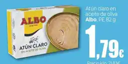 Unide Supermercados ALBO Atún claro en aceite de oliva oferta
