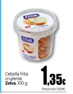 Unide Supermercados ZELVA Cebolla frita crujiente oferta