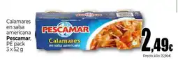 Unide Supermercados PESCAMAR Calamares en salsa americana oferta