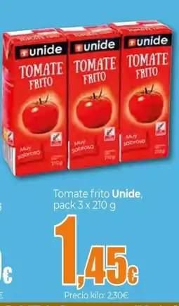 Unide Supermercados UNIDE Tomate frito oferta