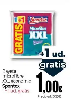 Unide Supermercados SPONTEX Bayeta microfibre XXL economic oferta
