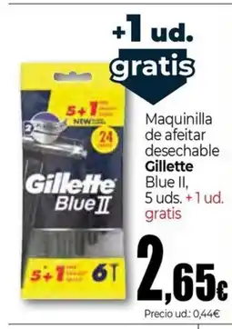 Unide Supermercados GILLETTE Maquinilla de afeitar desechable oferta