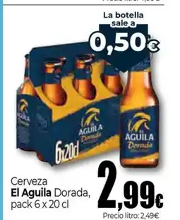 Unide Supermercados EL AGUILA Cerveza oferta