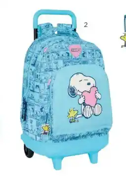 Hipercor Mochila grande con ruedas Compact oferta