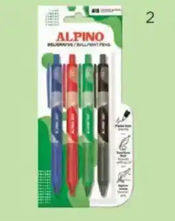 Hipercor Pack de 4 boligrafos Dots oferta
