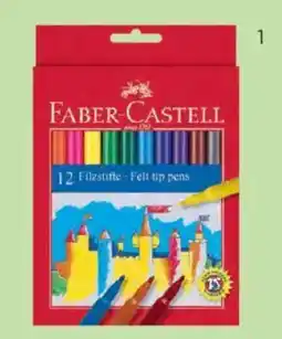 Hipercor FABER-CASTELL Caja de 12 rotuladores escolares oferta