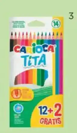 Hipercor Pack de 12 lápices de colores oferta