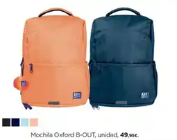 Hipercor Mochila Oxford B-OUT, unidad oferta