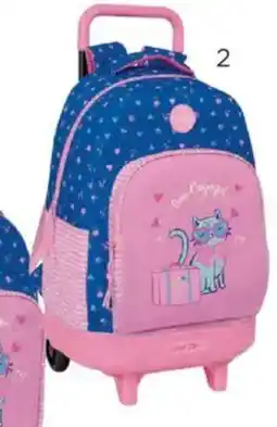 Hipercor Mochila grande con ruedas compact oferta