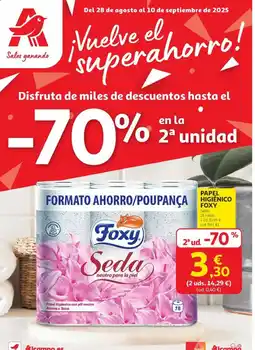 Alcampo FOXY Papel higienico oferta