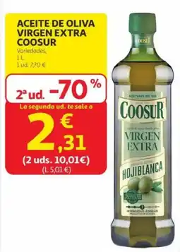 Alcampo COOSUR Aceite de oliva virgen extra oferta