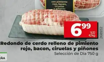 Dia Redondo de cerdo oferta