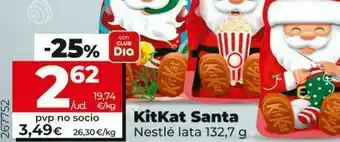 Dia Chocolate kit kat oferta
