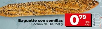 Dia Baguette con semillas oferta