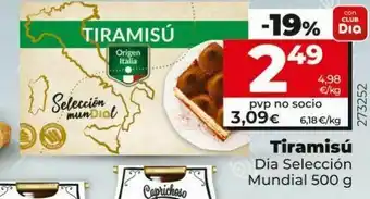 Dia Tiramisú dia oferta