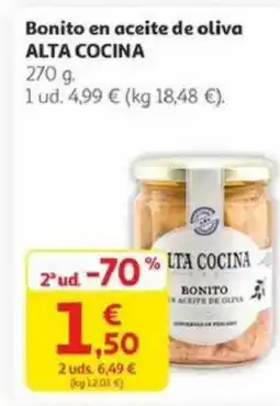 Alcampo ALTA COCINA Bonito en aceite de oliva oferta