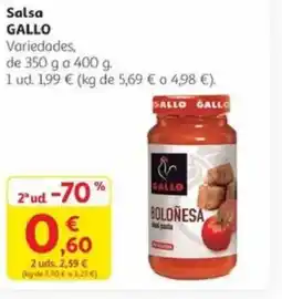 Alcampo GALLO Salsa oferta
