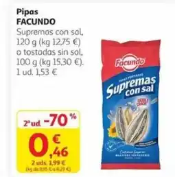 Alcampo FACUNDO Pipas oferta