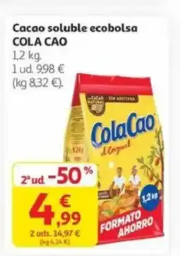 Alcampo COLA CAO Cacao soluble ecobolsa oferta