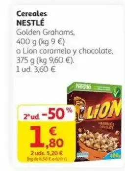 Alcampo NESTLÉ Cereales oferta