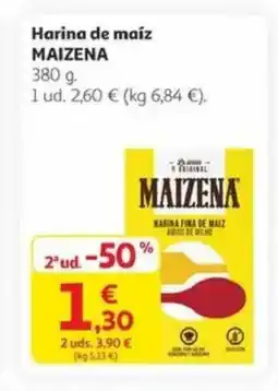 Alcampo MAIZENA Harina de maíz oferta