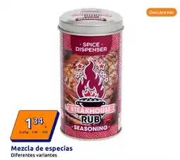 Action Mezcla de especias oferta