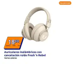 Action Auriculares inalámbricos con cancelación ruido Fresh 'n Rebel oferta