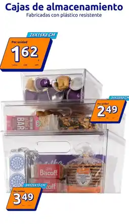 Action Cajas de almacenamiento oferta