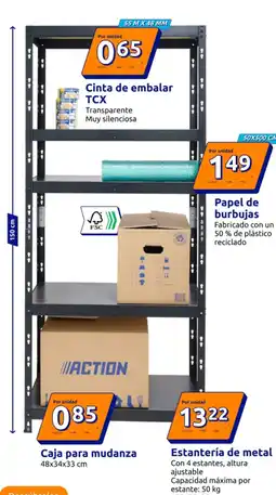Action Estantería de metal oferta