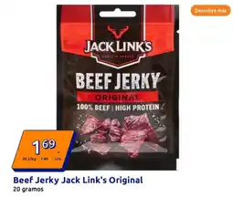Action JACK LINK'S Beef Jerky Original oferta