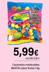 Cash Ifa Mastia - caramelos masticables sabor frutas oferta