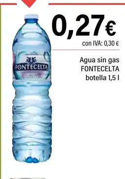 Cash Ifa Fontecelta - agua sin gas oferta