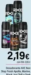 Cash Ifa Axe - desodorante oferta