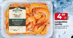 Dia Seleccion de dia - langostino cocido oferta