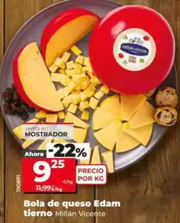 Dia Millán vicente - bola de queso edam tierno oferta