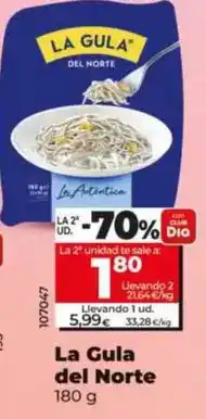 Dia La gula del norte oferta