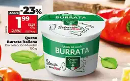 Dia Dia seleccion mundial - queso burrata italiana oferta