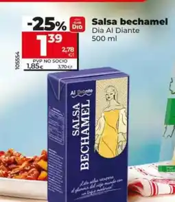 Dia Dia al diante - salsa bechamel oferta